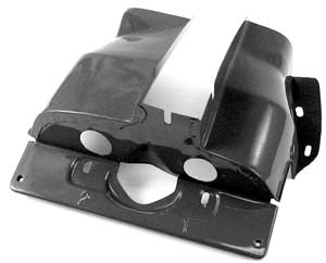 Single Port Cylinder Shrouds (pair) - Black