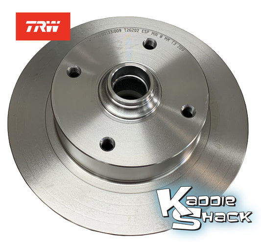 TRW Brake Rotor, Type 1 with BJ Disc Brakes, T3 to 71