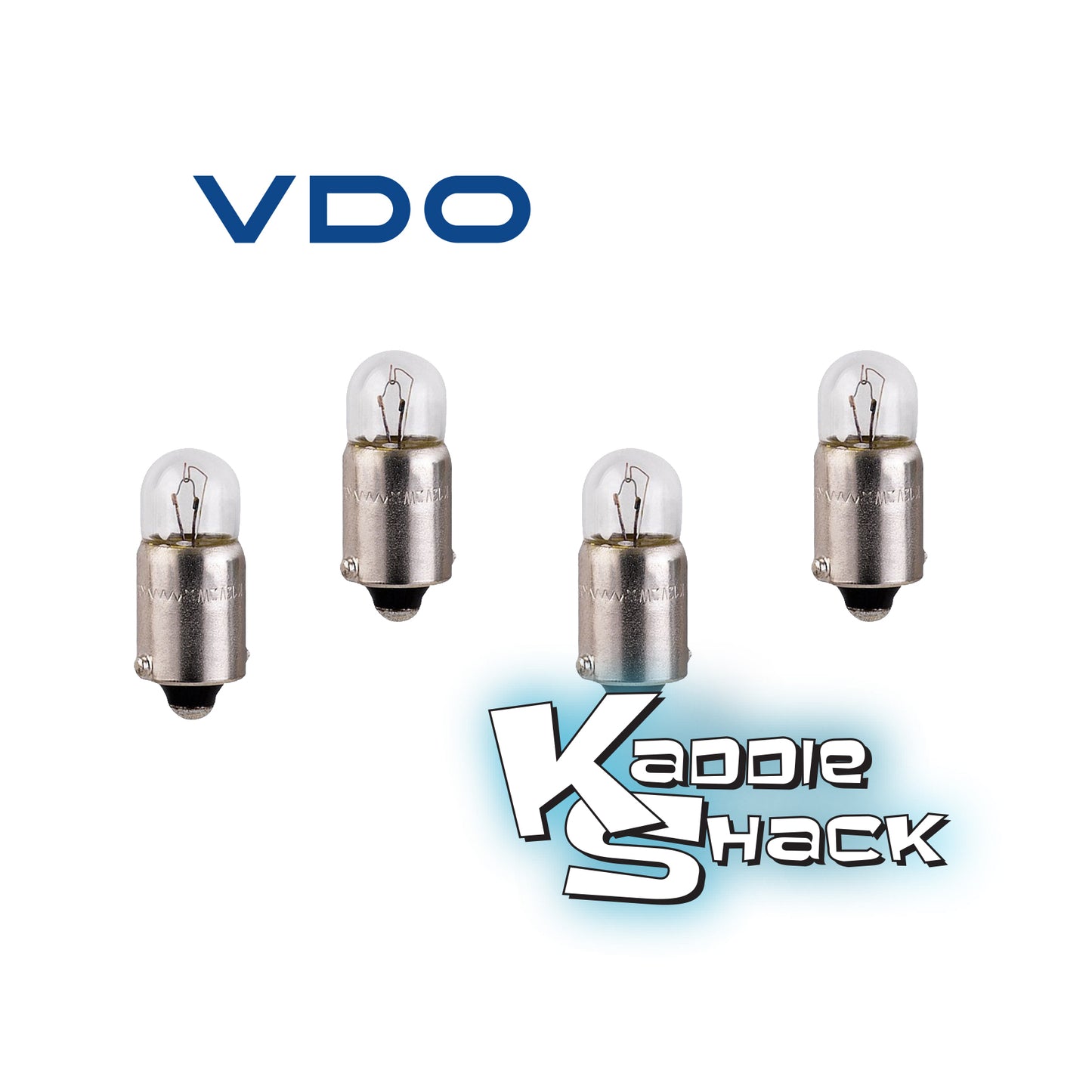 VDO Replacement Dash and Gauge Bulbs, 4-Pack 11/32"