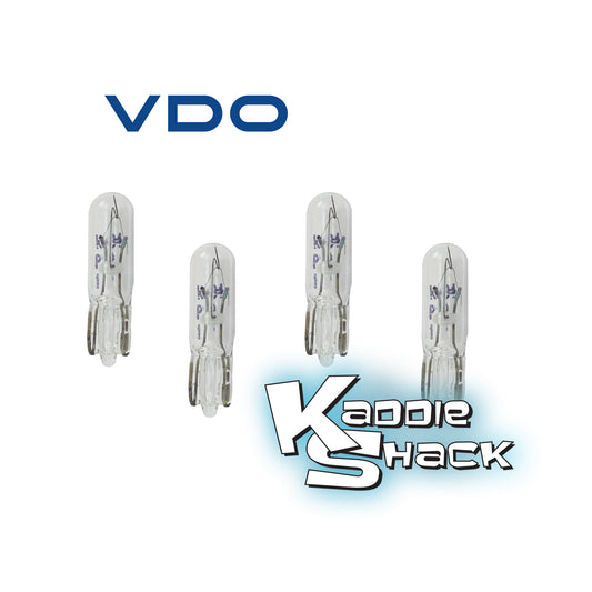 VDO "Peanut Style" Replacement Dash Bulbs, 4-Pack