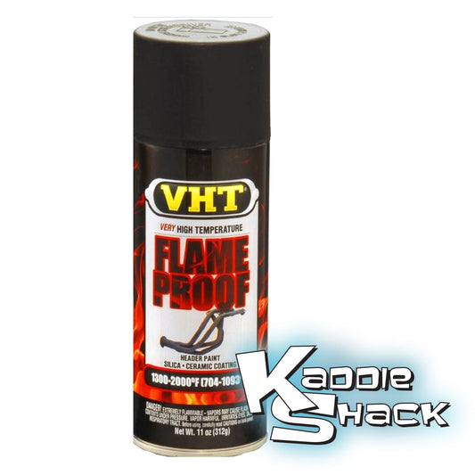 VHT Extreme Temperature Exhaust Header Paint, Flat Black