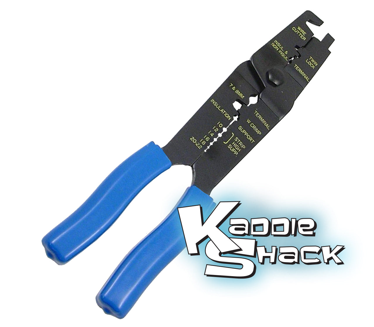 Crimping Tool for Plug Wires, Connectors, W Terminals, etc